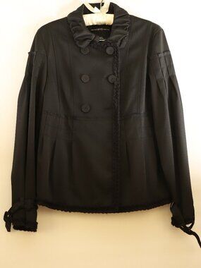 Pringle 1815 Scotland black trench jacket, Brand new with tags,  US Size 8